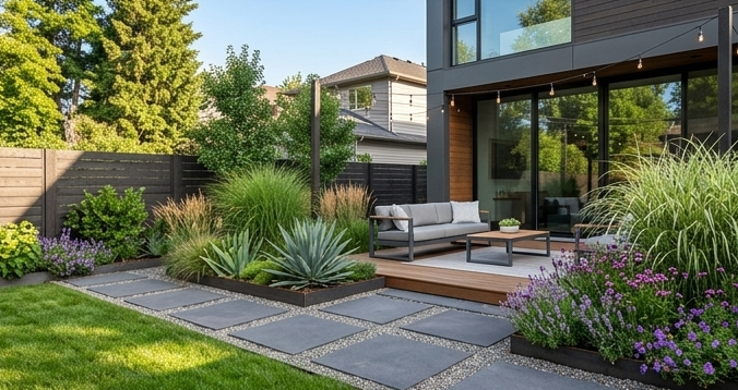 Modern Residential Garden